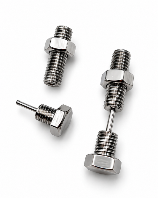 HEX BOLT EARRINGS