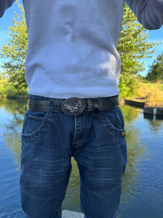 EAGLE KNIFE BELT