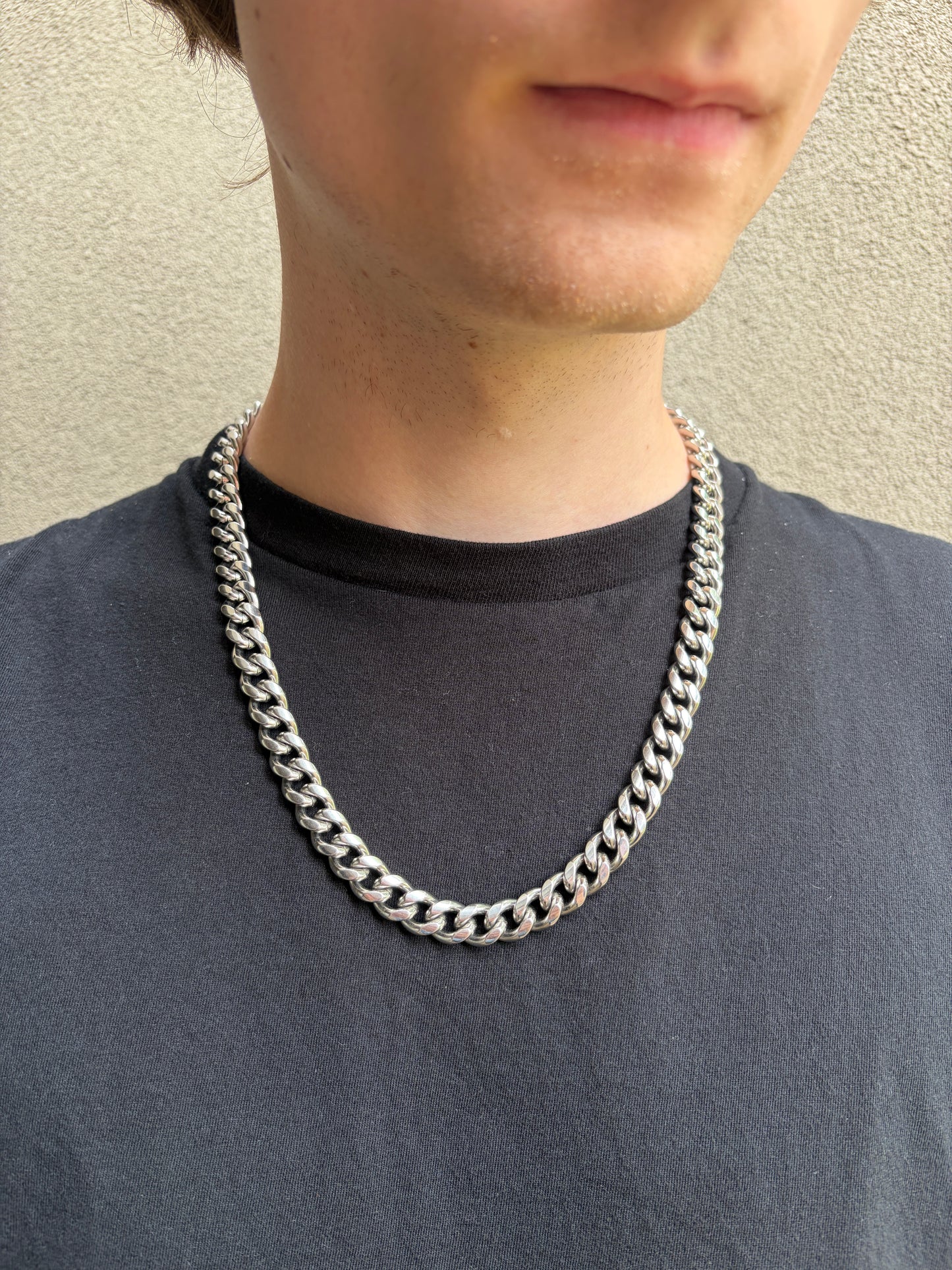 SILVER CUBAN LINK