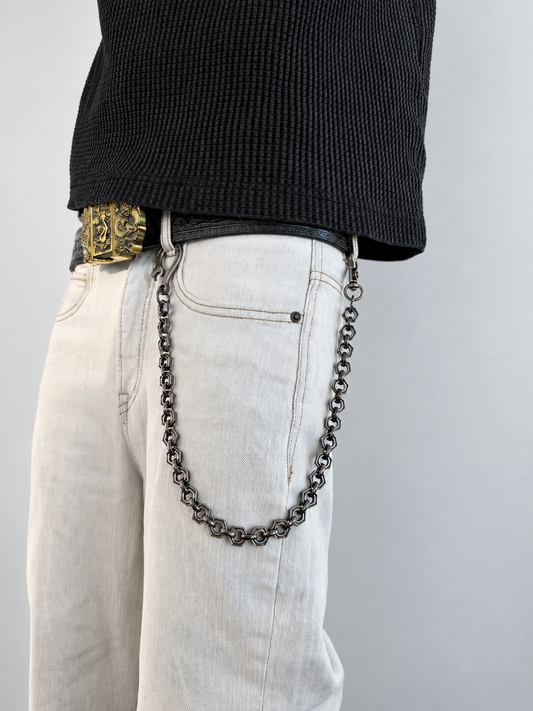 HEX BOLT CHAIN BELT