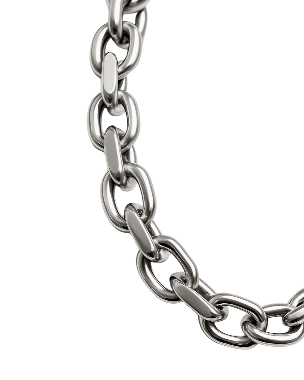 SILVER CUBAN LINK CHAIN 6MM