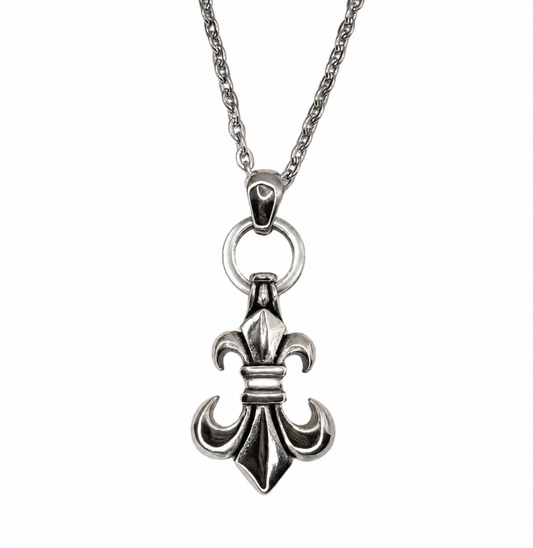 MEDIEVAL FLEUR-DE-LIS-NECKLACE
