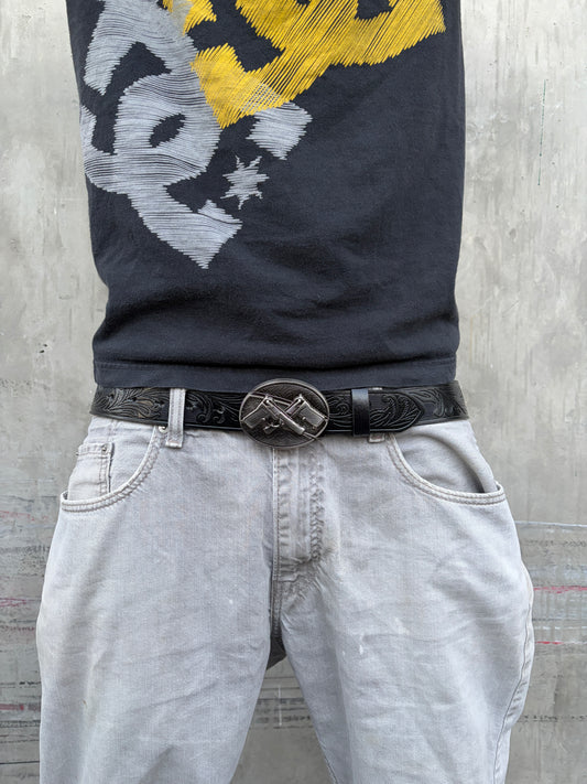 DUAL PISTOL KNIFE BELT