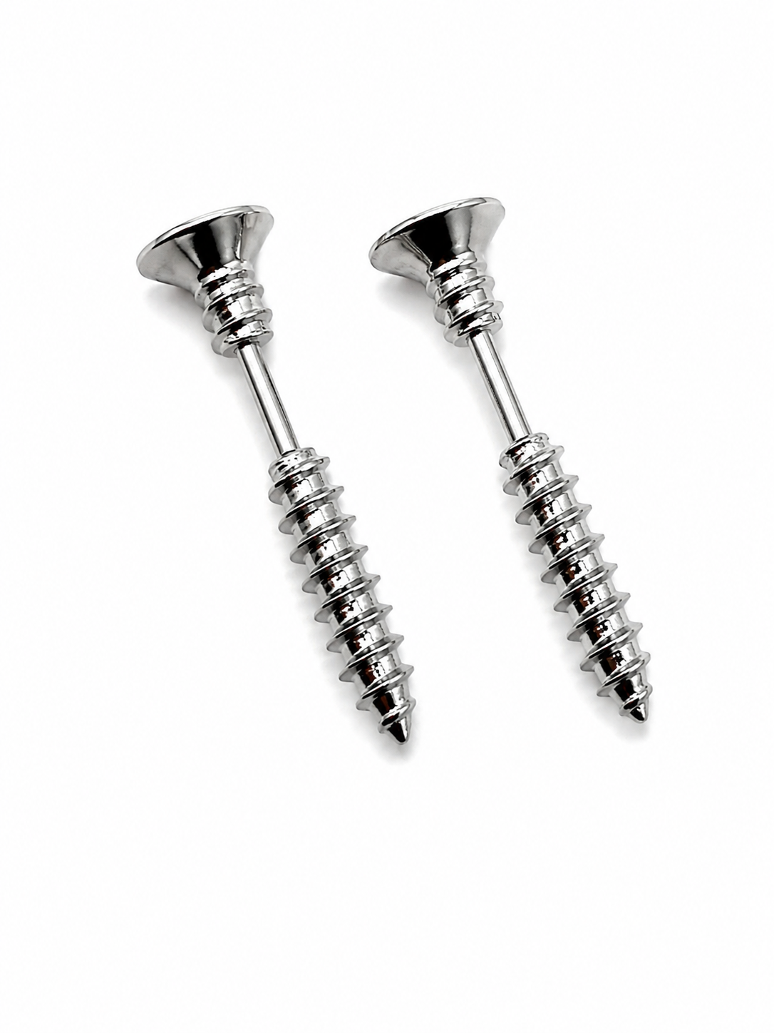 FASTENER BOLT EARRINGS