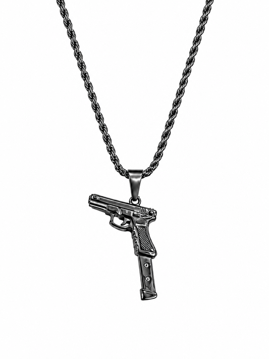 PISTOL PENDANT NECKLACE