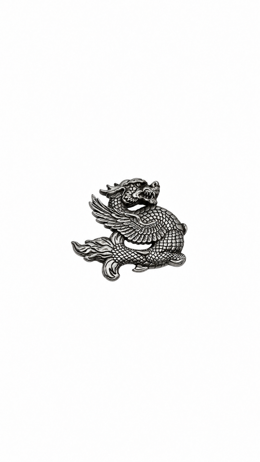 SILVER SERPENT BUCKLE