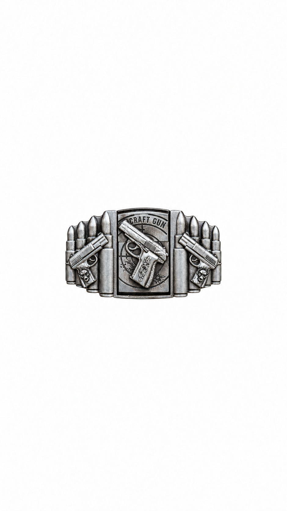 PISTOL LIGHTER BUCKLE