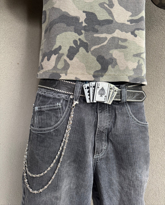 PLAYING CARDS LIGHTER BELT