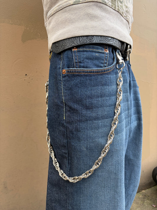 FORGED CHAIN LINK WALLET CHAIN