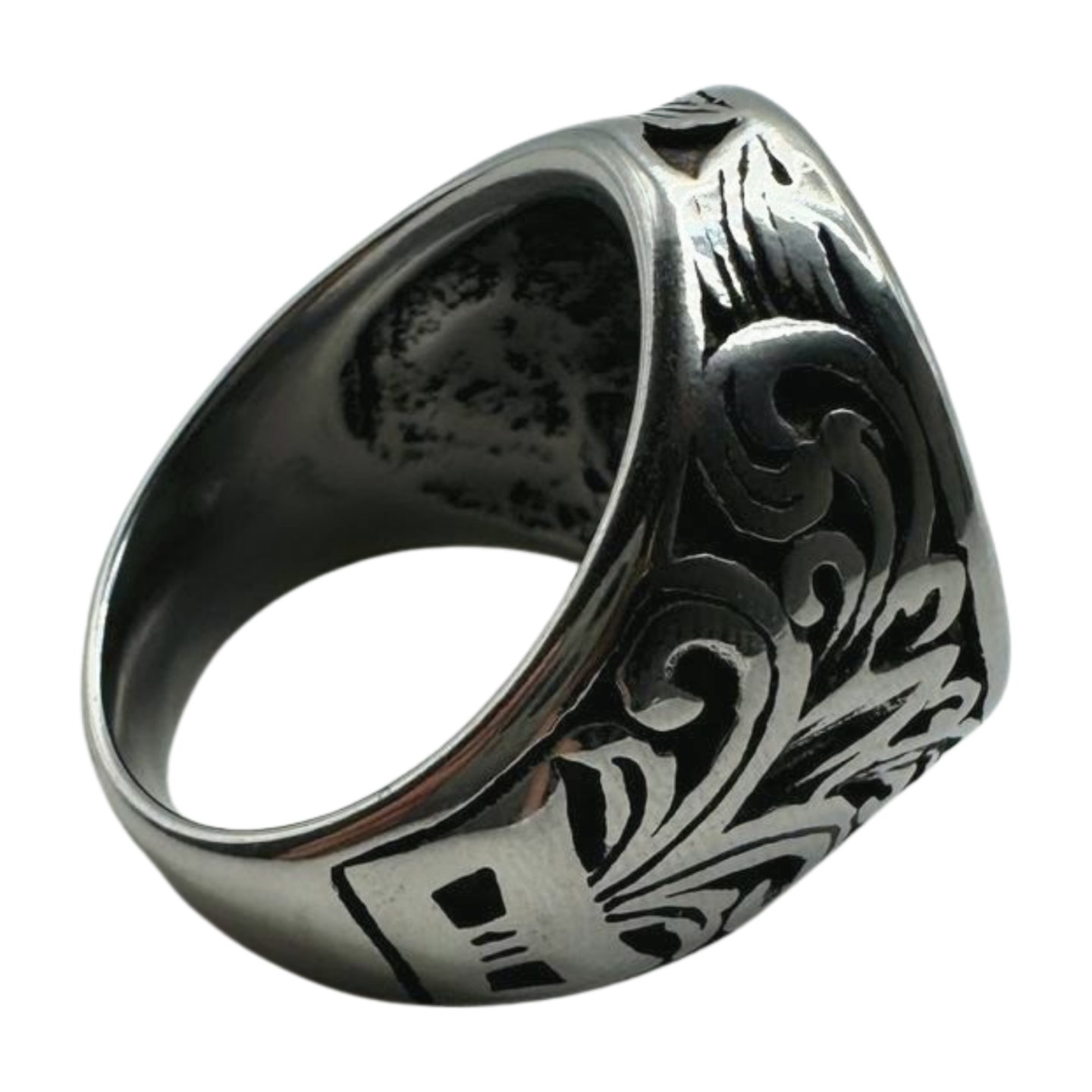 SILVER FLEUR-DE-LIS RING