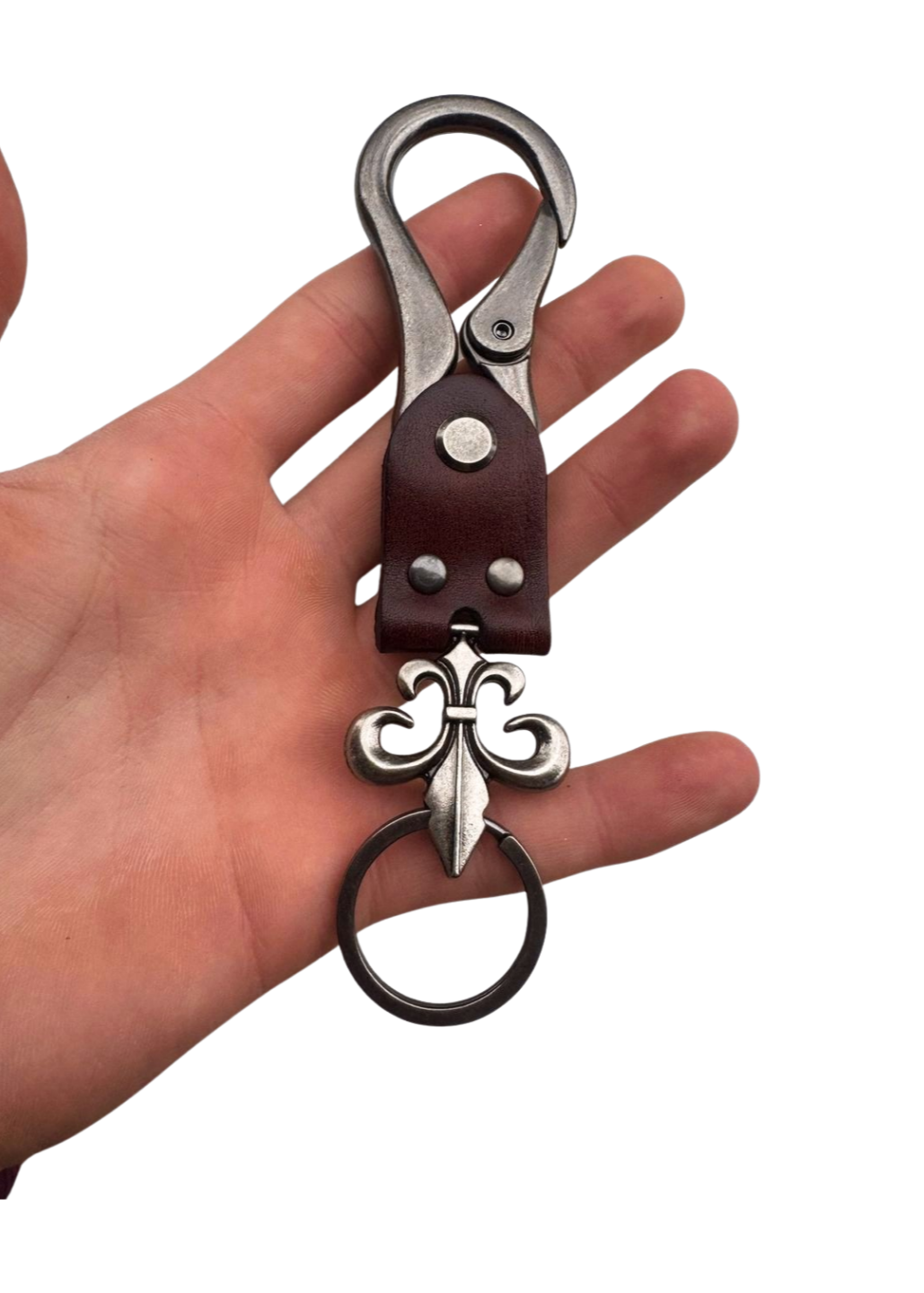 HAZEL FLEUR DE LIS KEYCHAIN