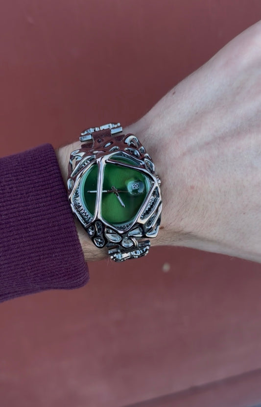 EMERALD SKELETON CYBER WATCH