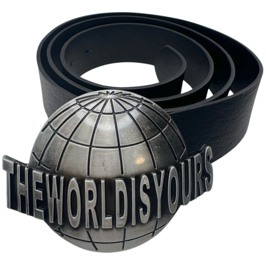 THE WORLD IS YOURS BELT