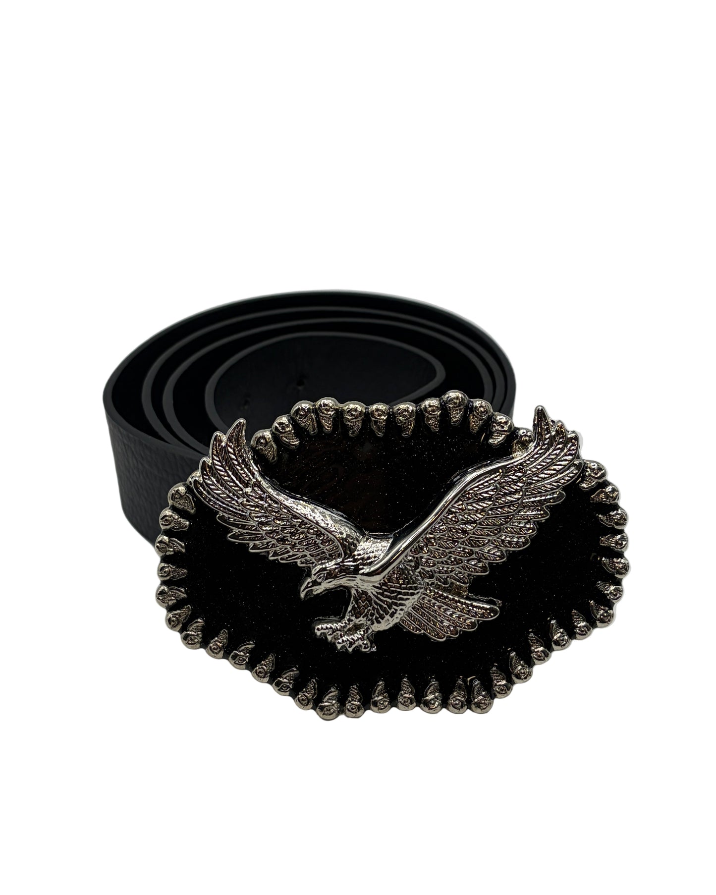 METALLIC SCREAMING EAGLE BELT