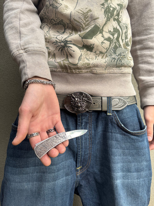 ANCIENT DRAGON KNIFE BELT