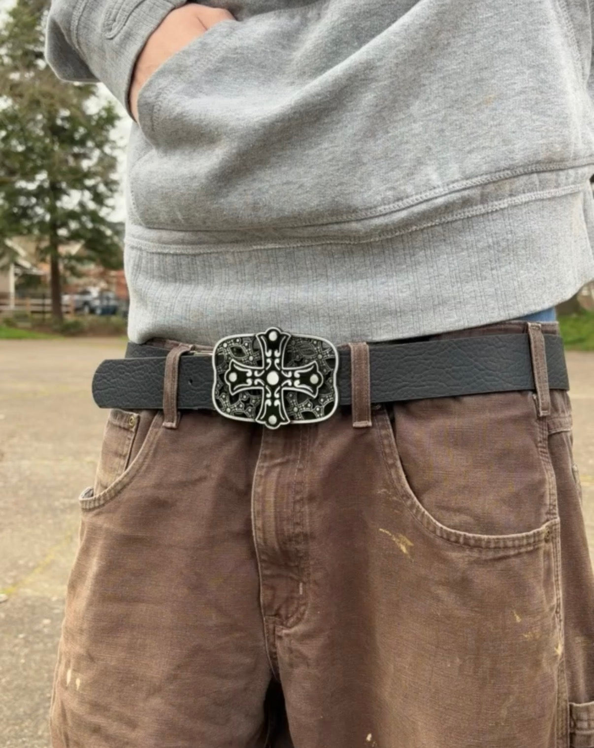 CRIMSON CROSS BELT