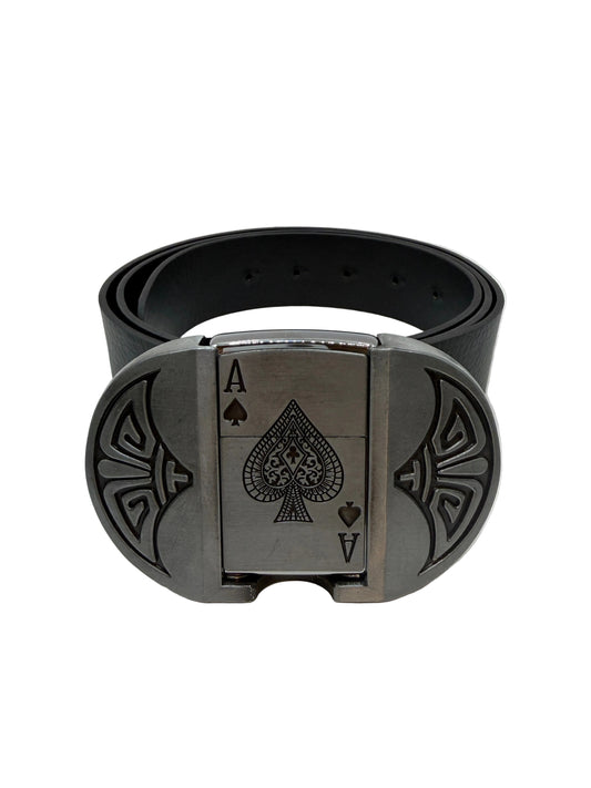 ACE OF SPADES LIGHTER BELT
