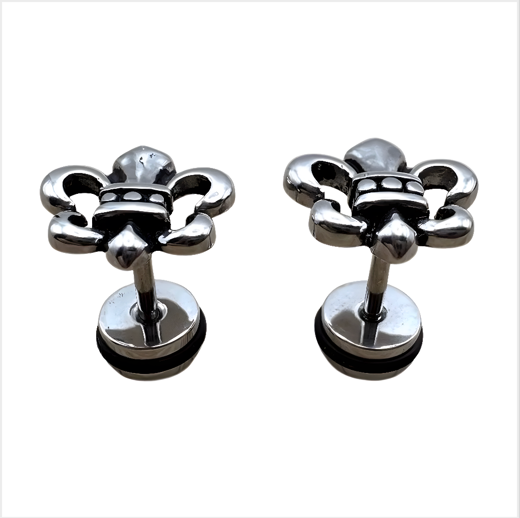 FLEUR-DE-LIS STUDS