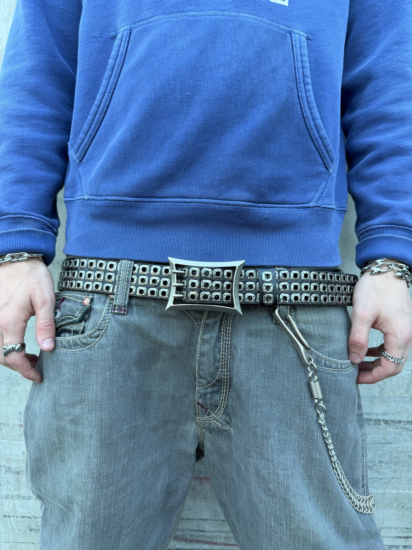 LEATHER CYBER BELT
