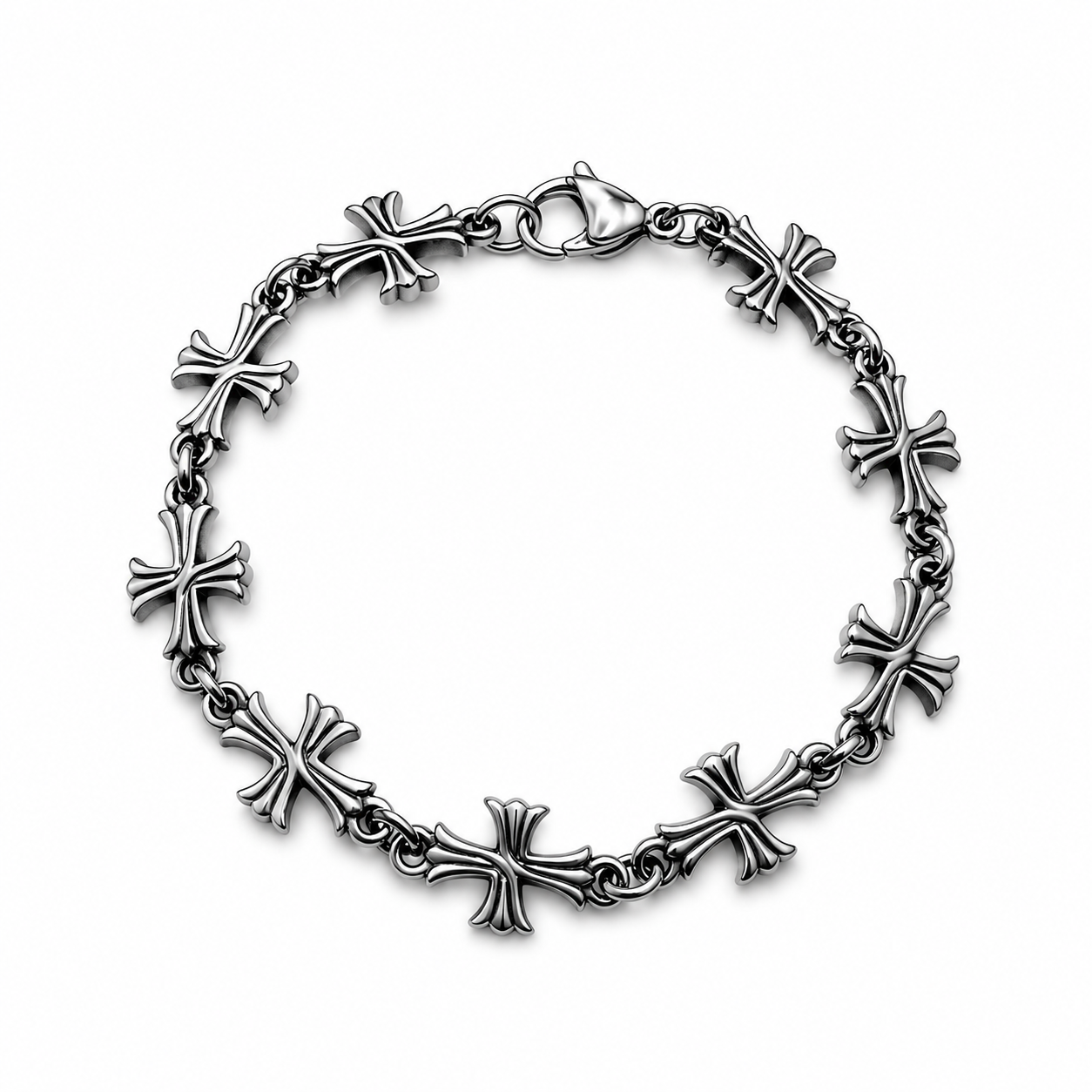 FORGED CROSS BRACELET