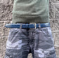 LEATHER CROCODILE BELT