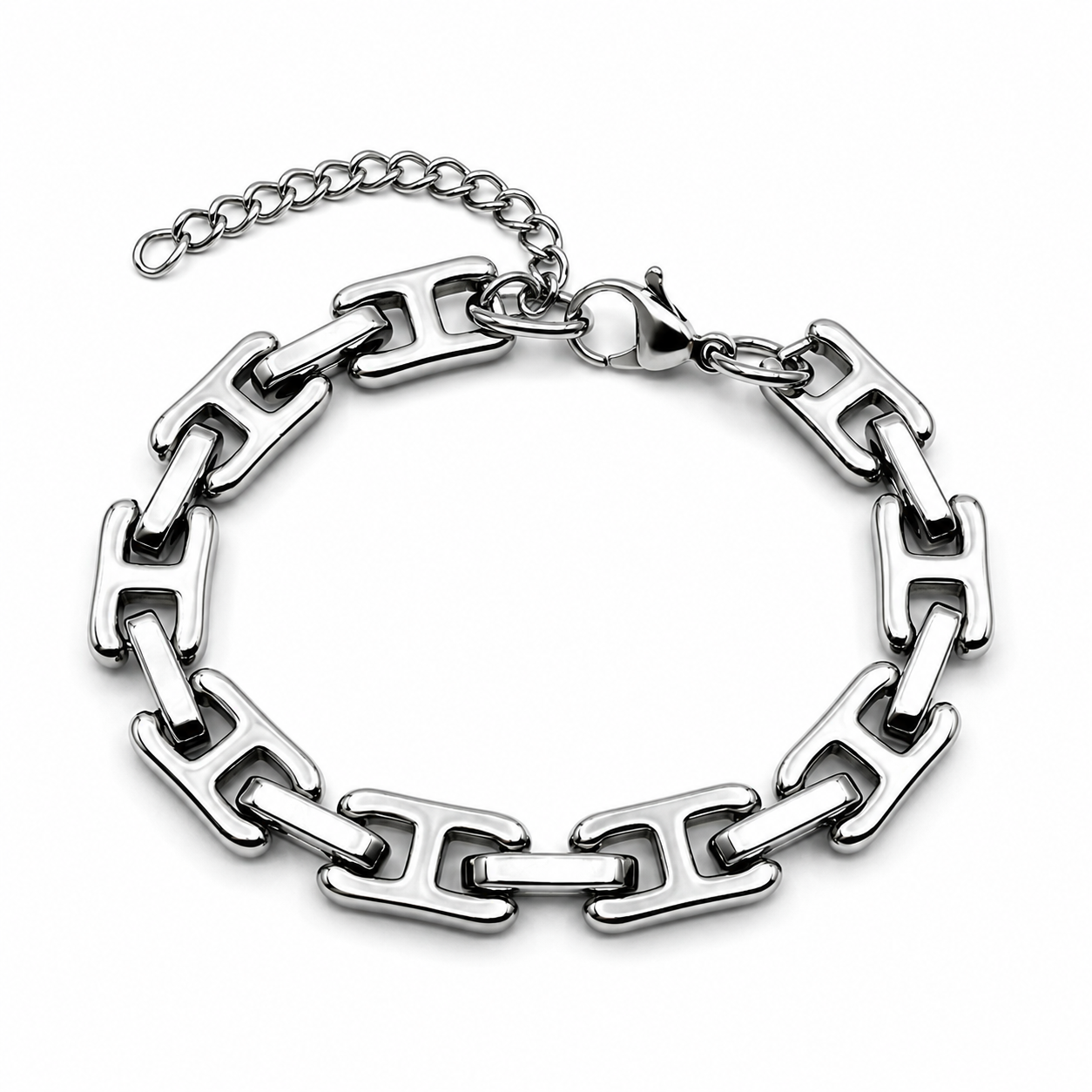 RECTANGLE LINK BRACELET