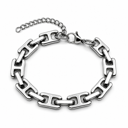 RECTANGLE LINK BRACELET