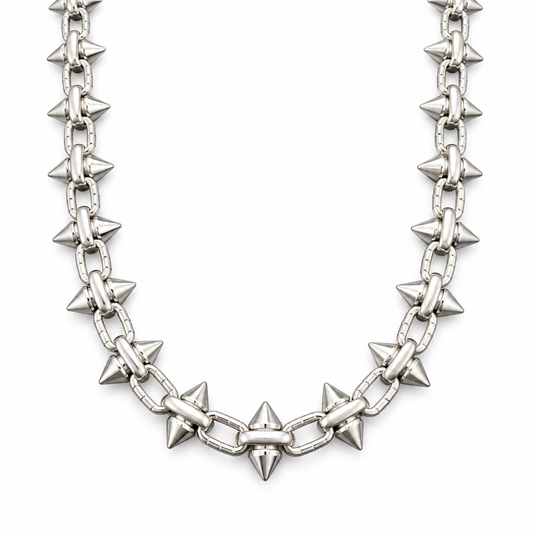 SPIKED NECKLACE