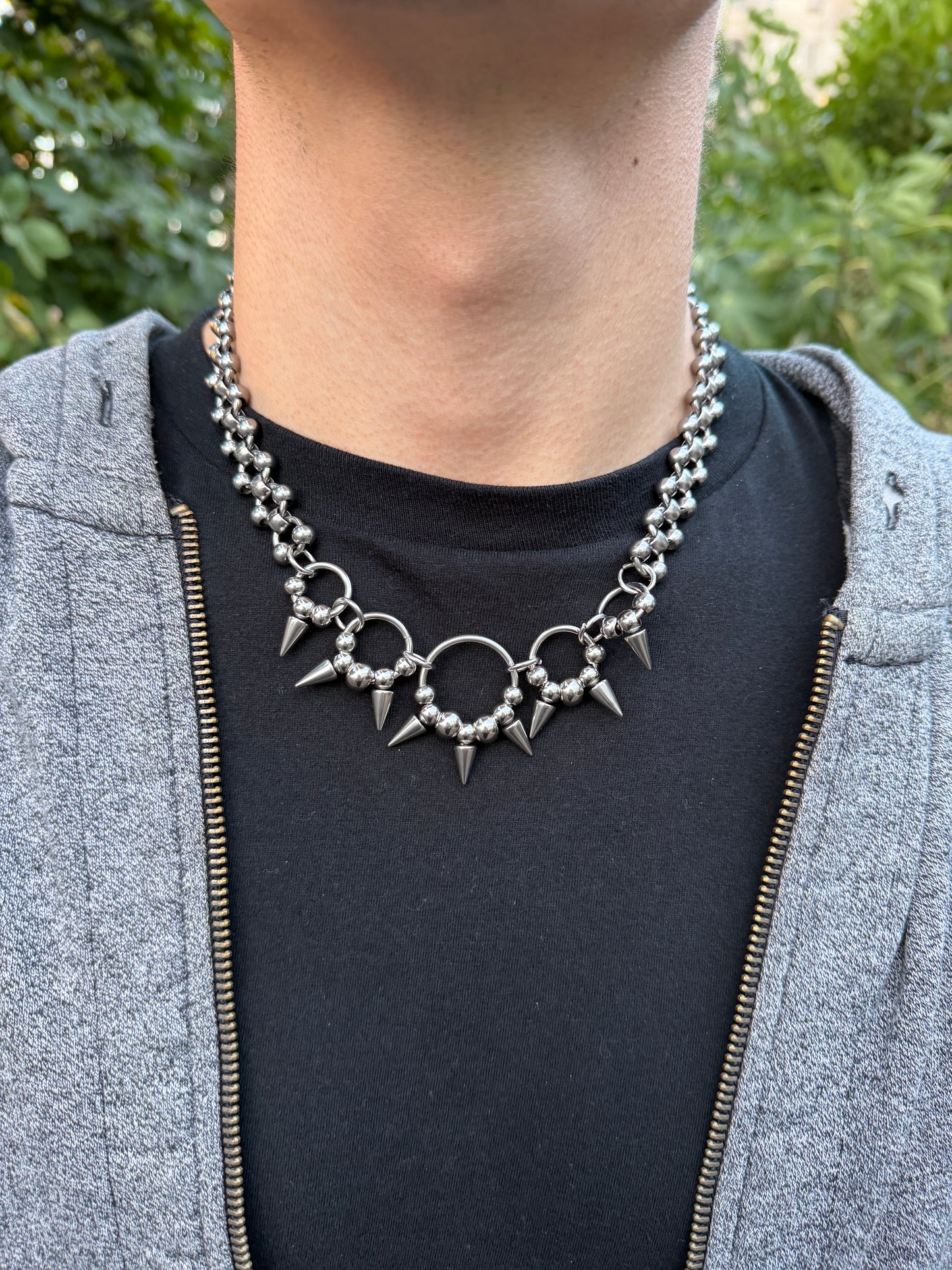 MATRIX SPIKE NECKLACE