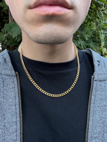 GOLD CUBAN LINK CHAIN