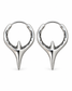CYBER SPIKE HOOP EARRINGS
