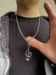 SILVER TREBLE CHAIN