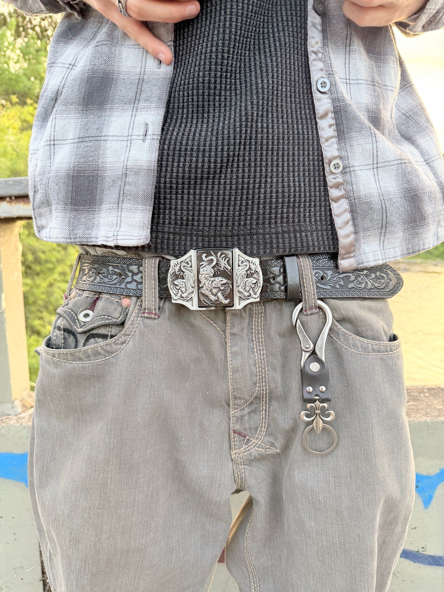 TIGER LIGHTER BELT