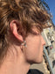 CYBER SPIKE HOOP EARRINGS