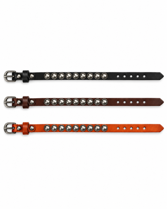 STUDDED BELT BRACELET