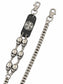 SKULL CROSS CHAIN BELT