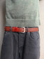 WOVEN LEATHER BELT