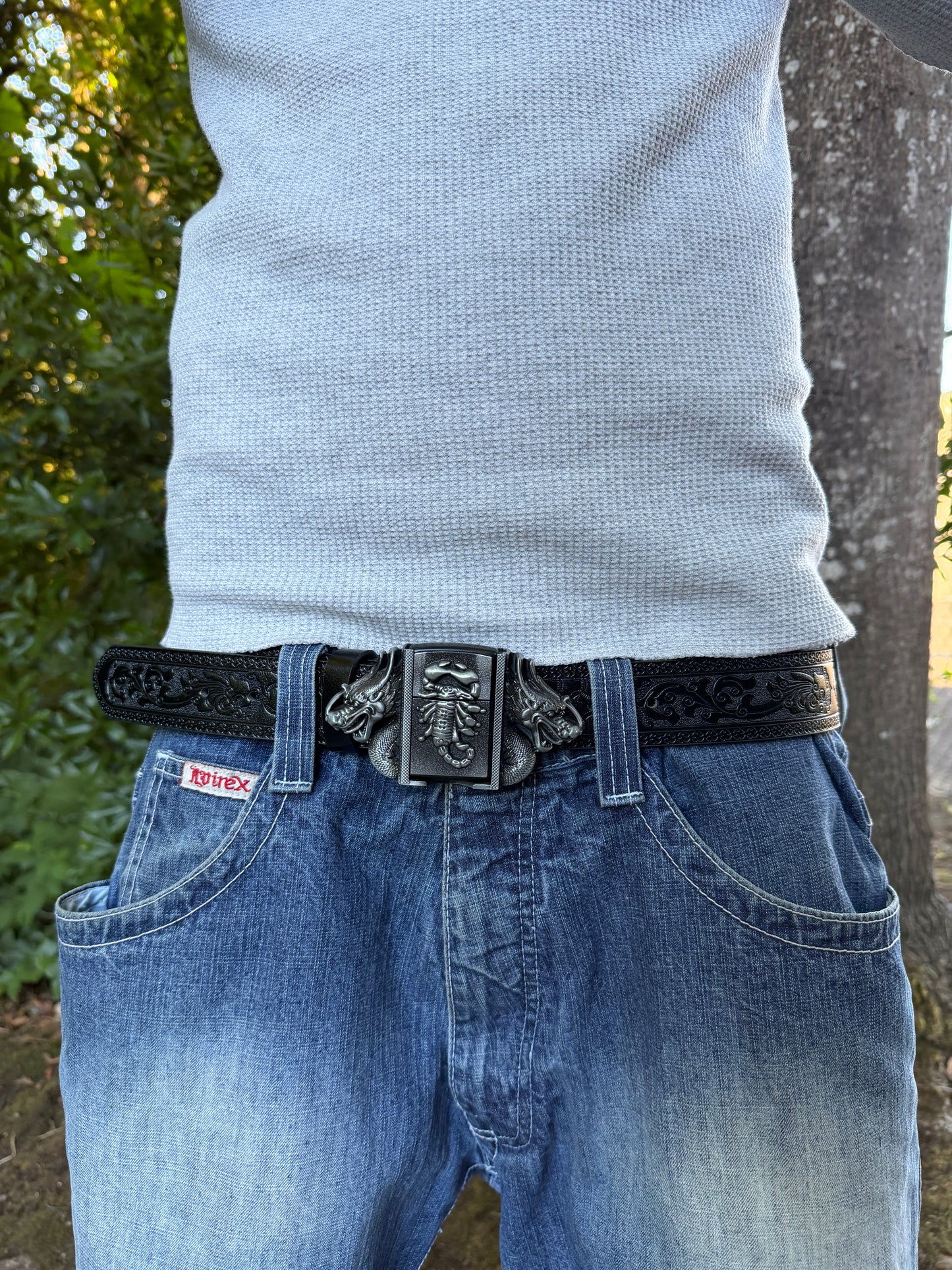 SCORPION LIGHTER BELT