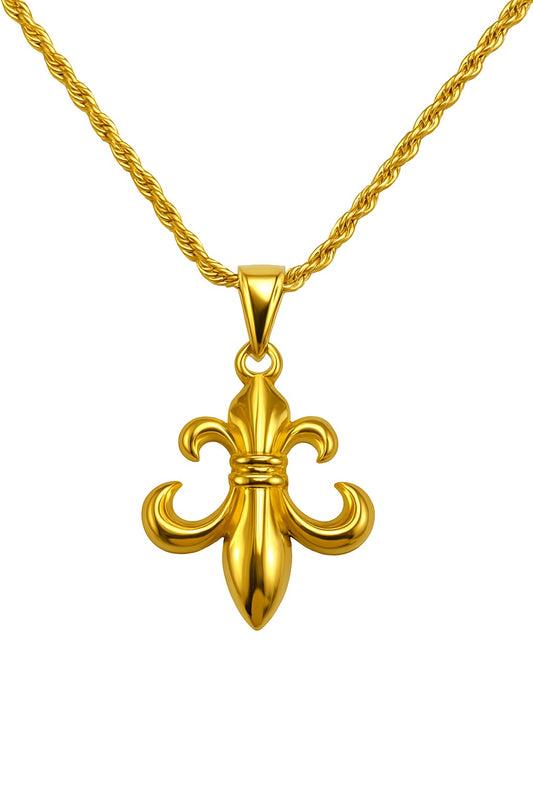 FLEUR DE LIS NECKLACE