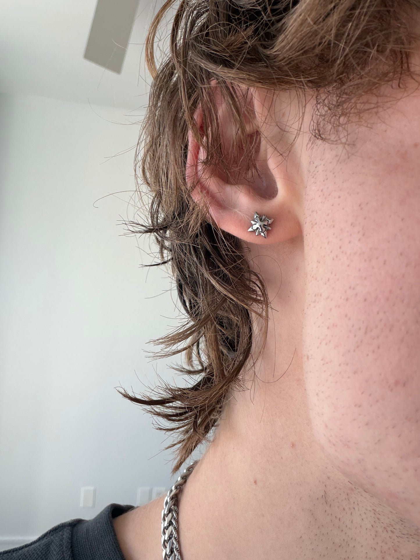 CYBER STAR EARRINGS