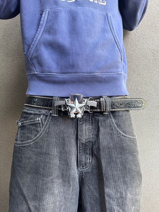 DOUBLE PISTOL LIGHTER BELT