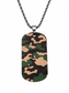 CAMO DOG TAG CHAIN