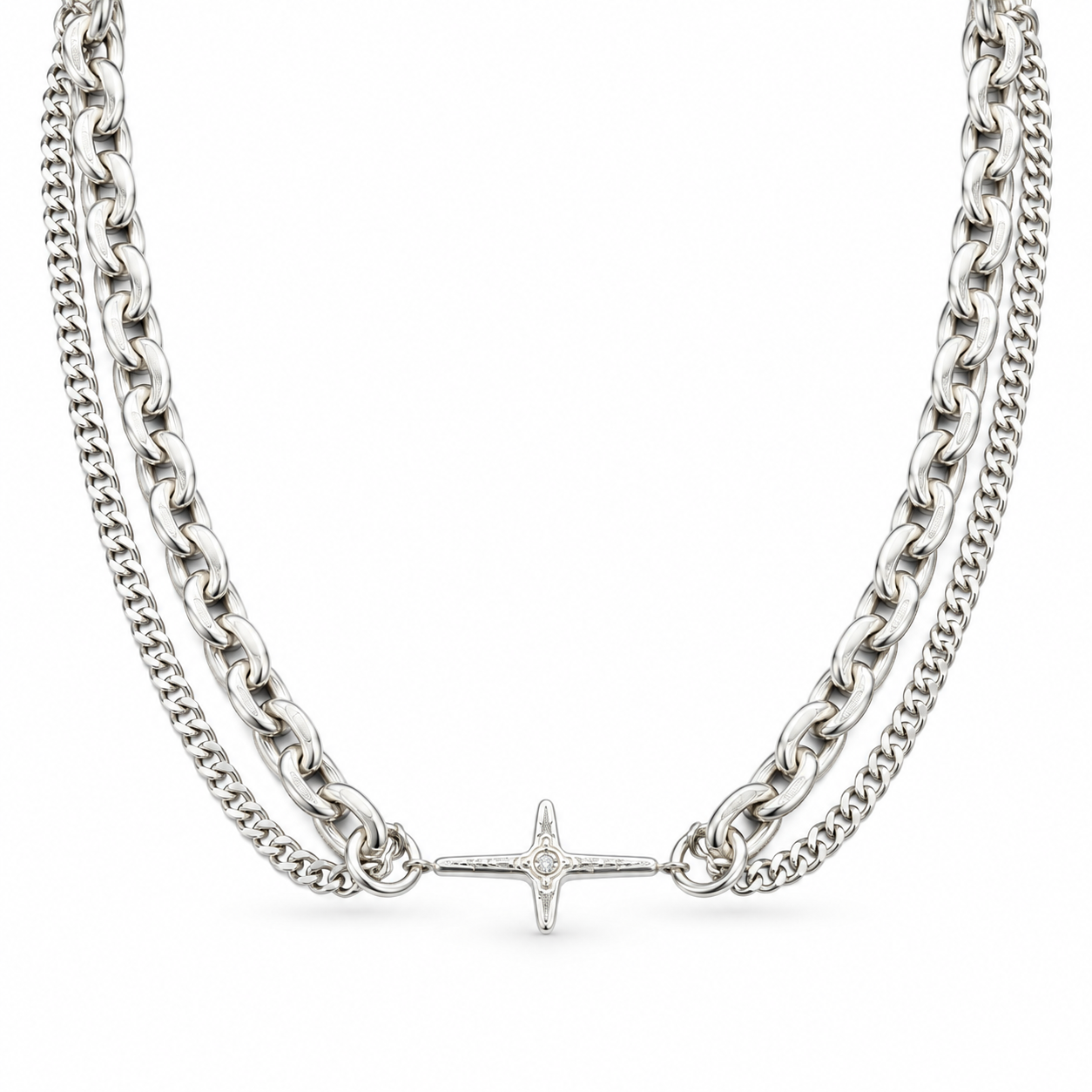 Starpoint Layered Necklace