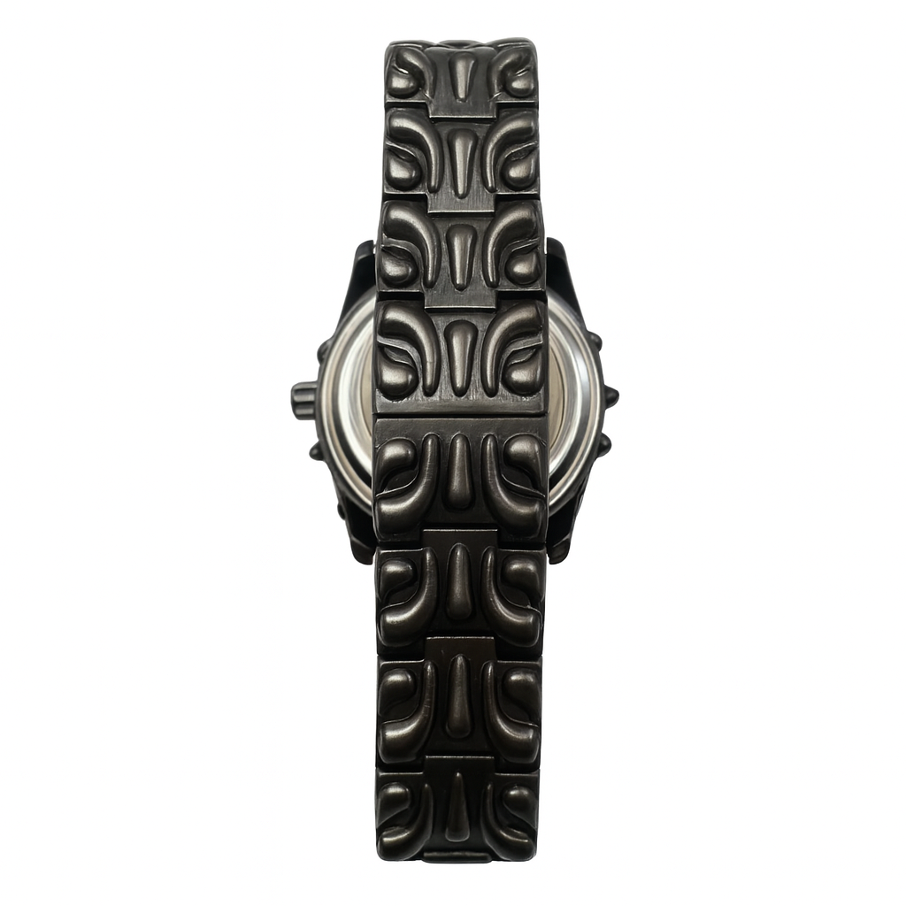SILVER VANTAGE CLAW WATCH