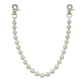 WHITE BEADED CYRTSAL BELT CHAIN
