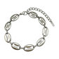 SILVER COFFEE BEAN BRACELET