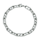 SILVER PAPERCLIP BRACELET