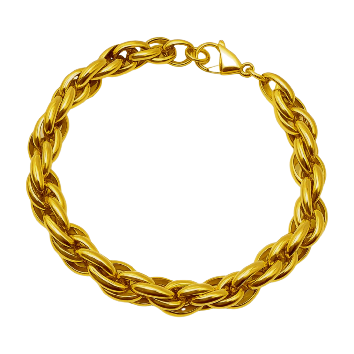 GOLD ROPE CHAIN BRACELET