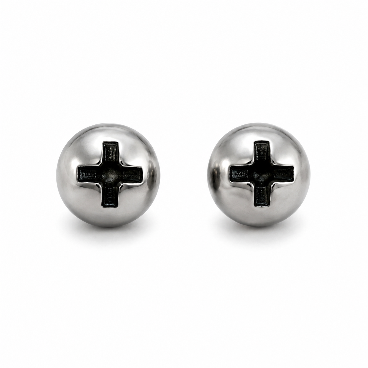 SCREW BOLT EARRINGS