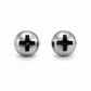 SCREW BOLT EARRINGS